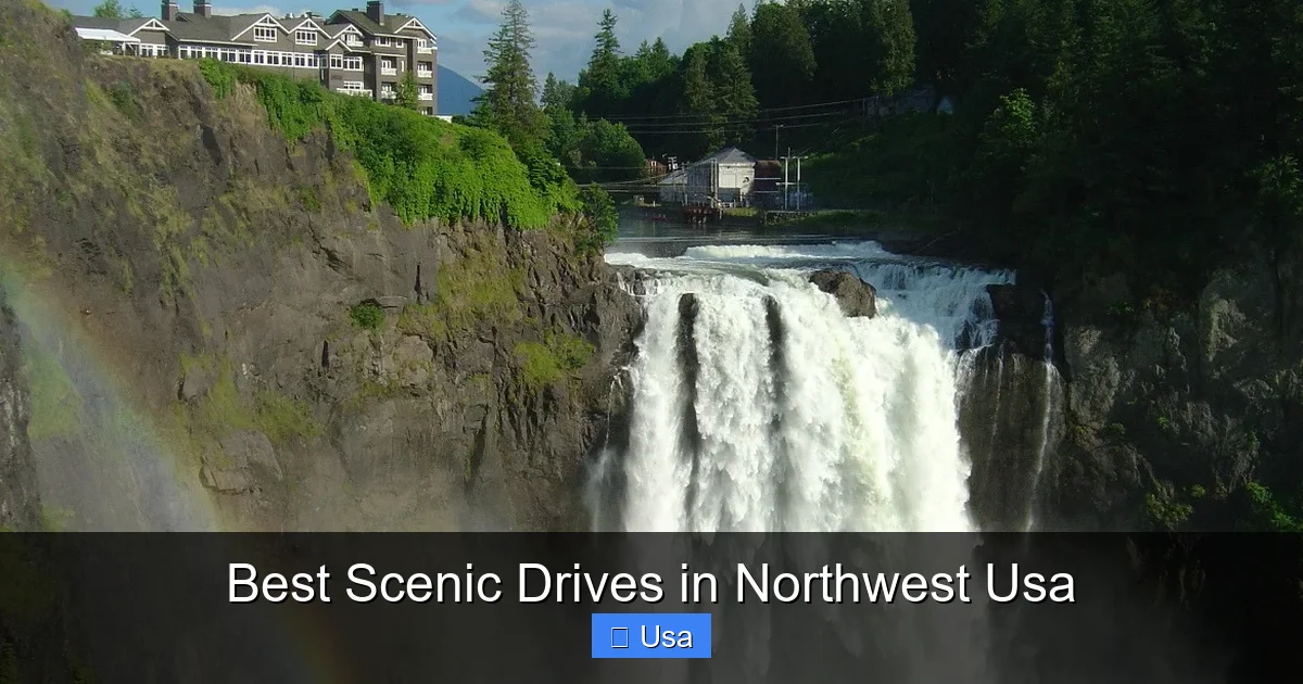 Best Scenic Drives in Northwest Usa