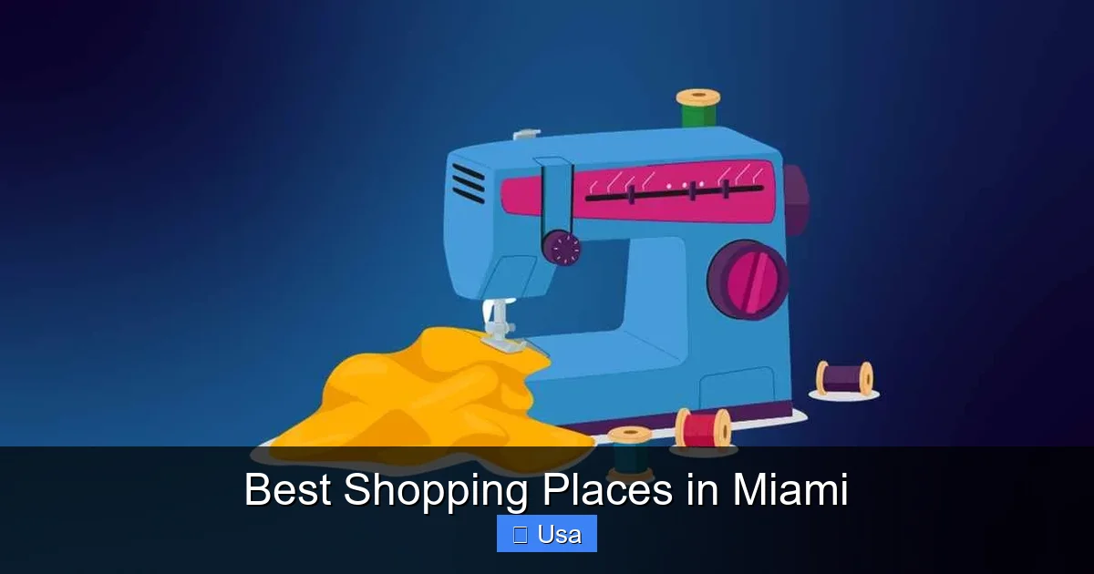 Best Shopping Places in Miami