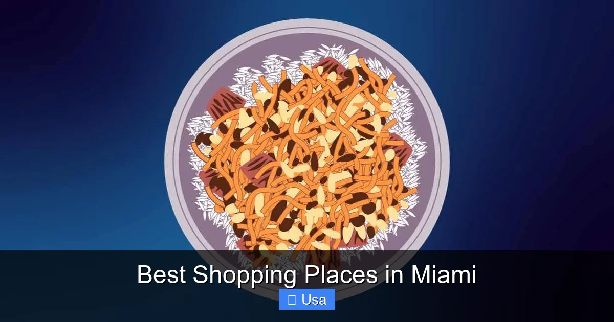 Best Shopping Places in Miami