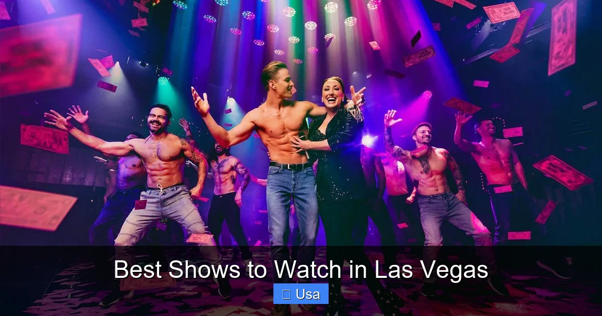 Best Shows to Watch in Las Vegas