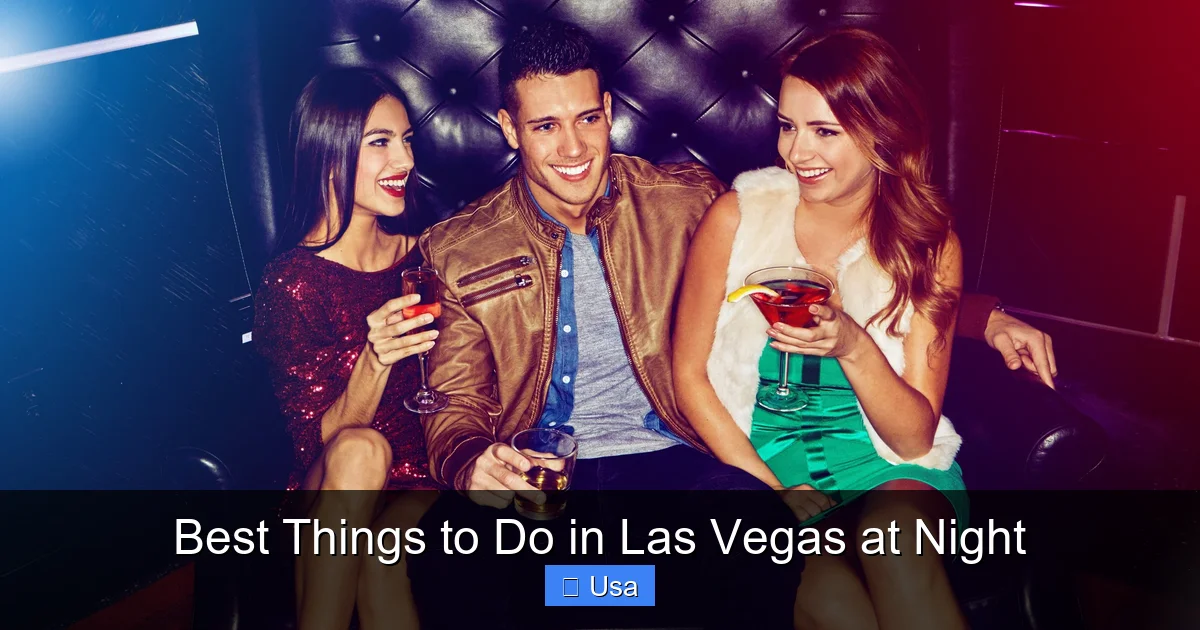 Best Things to Do in Las Vegas at Night