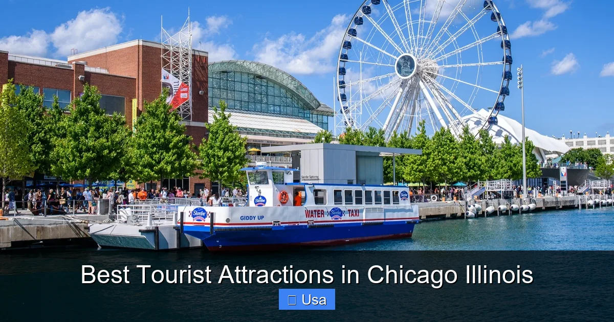 Best Tourist Attractions in Chicago Illinois