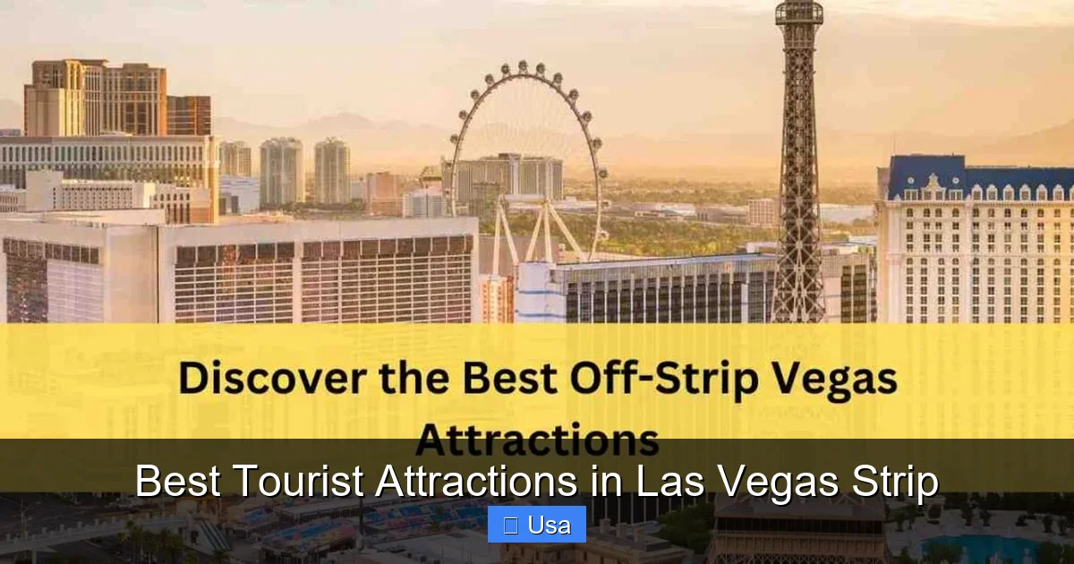 Best Tourist Attractions in Las Vegas Strip
