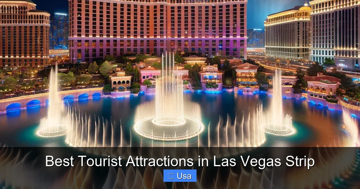 Best Tourist Attractions in Las Vegas Strip