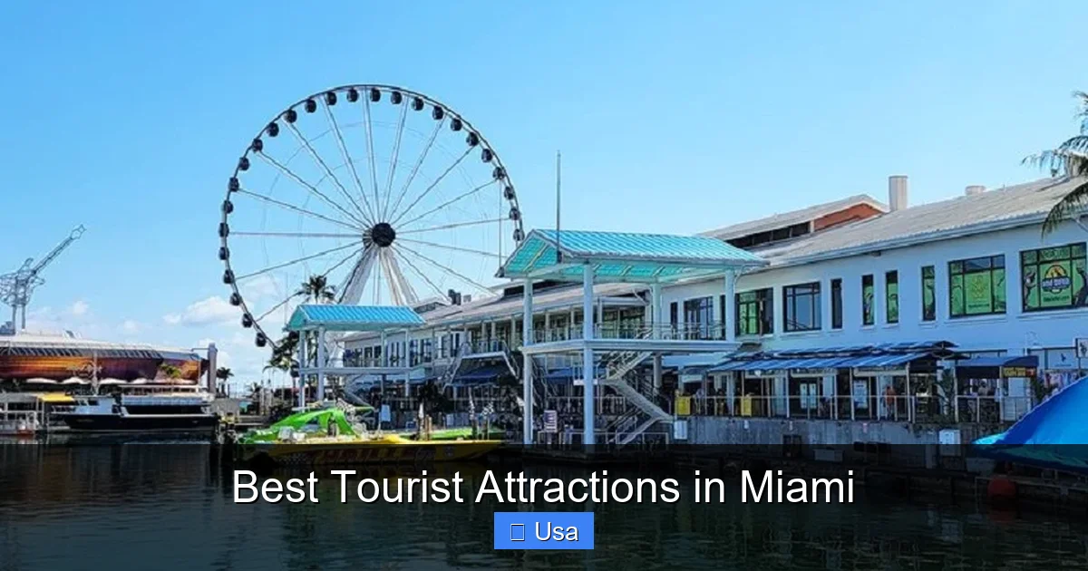 Best Tourist Attractions in Miami