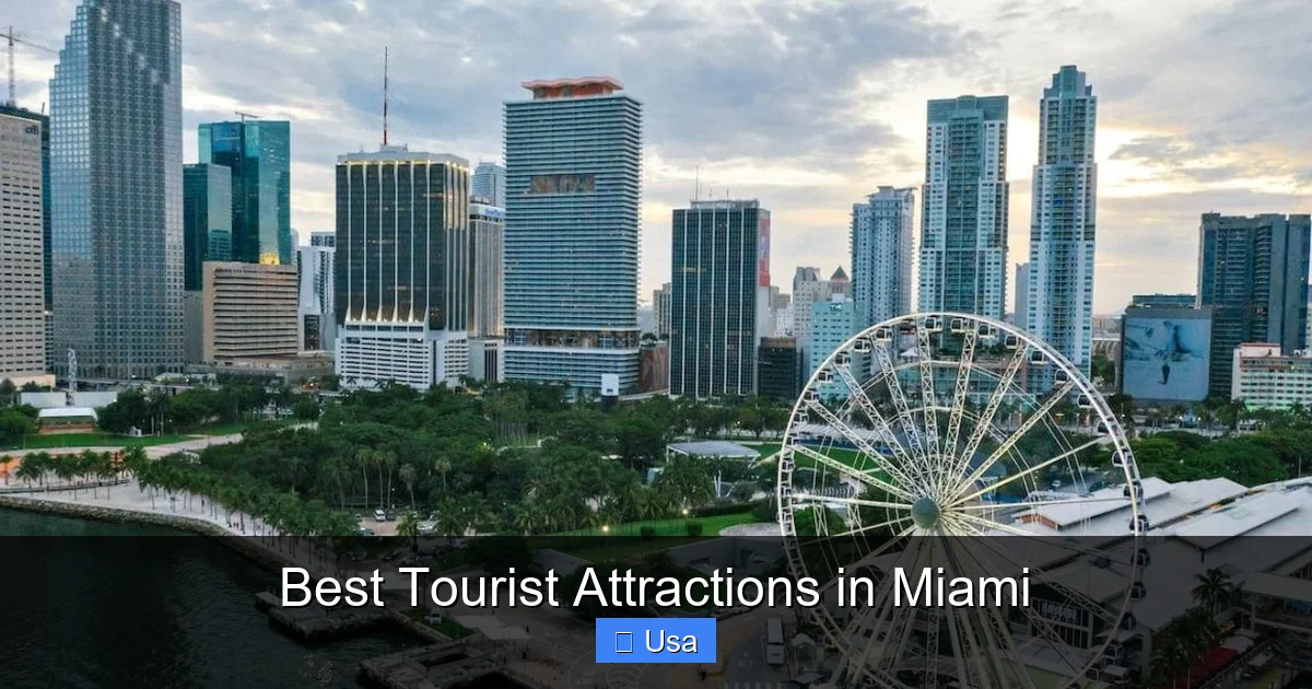 Best Tourist Attractions in Miami