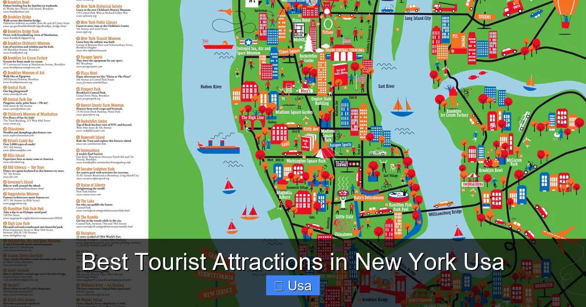 Best Tourist Attractions in New York Usa