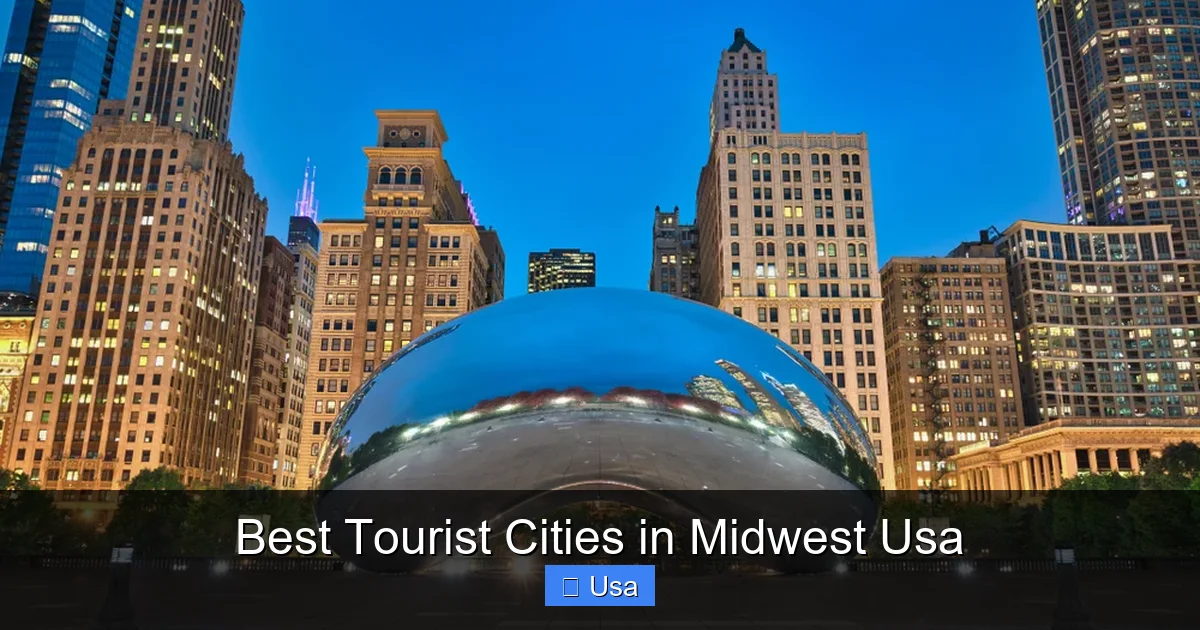 Best Tourist Cities in Midwest Usa
