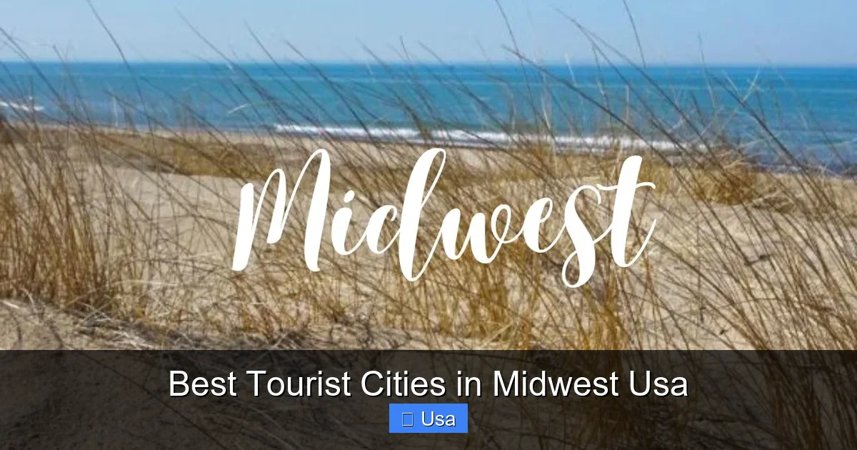 Best Tourist Cities in Midwest Usa