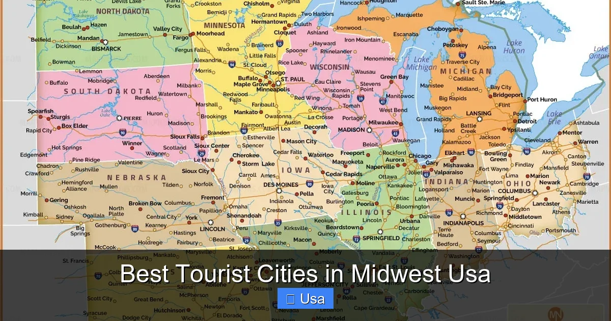 Best Tourist Cities in Midwest Usa