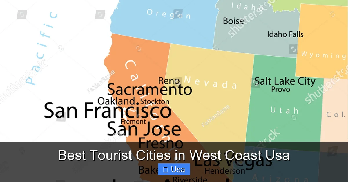 Best Tourist Cities in West Coast Usa