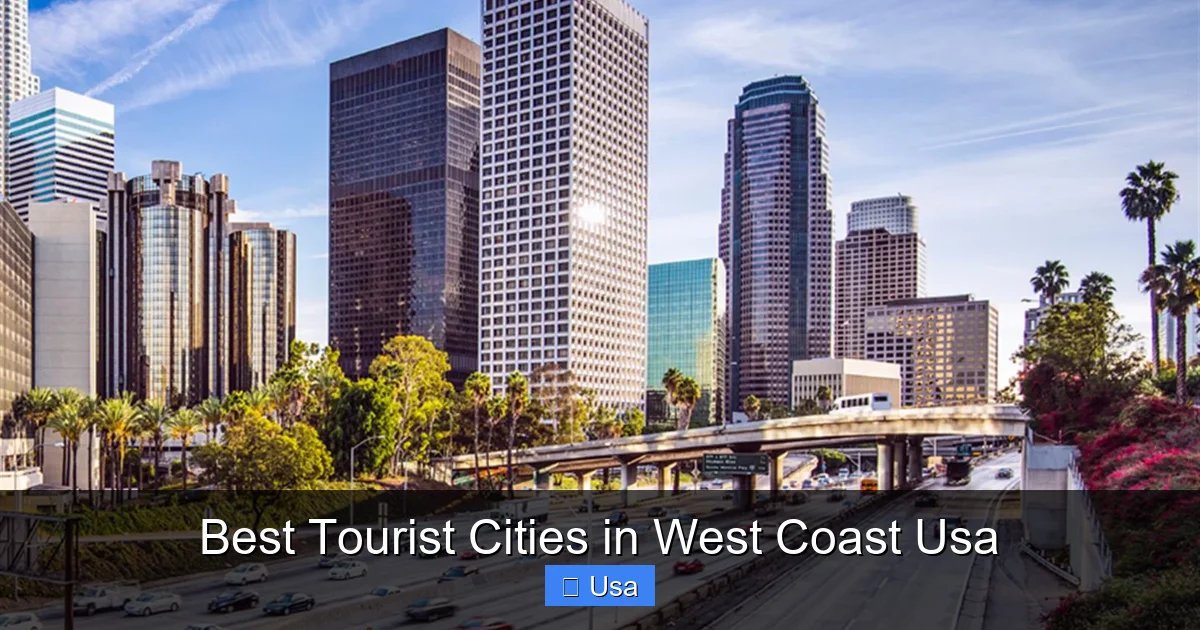 Best Tourist Cities in West Coast Usa