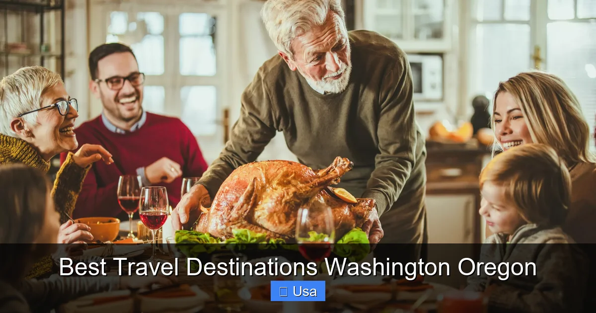 Best Travel Destinations Washington Oregon