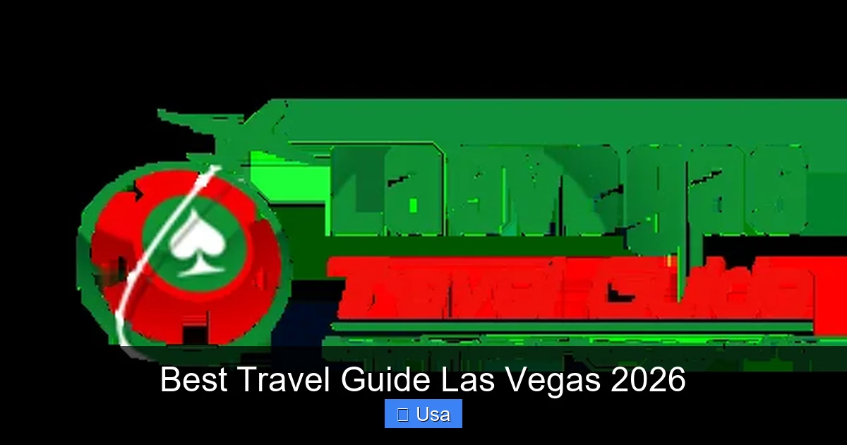 Best Travel Guide Las Vegas 2026