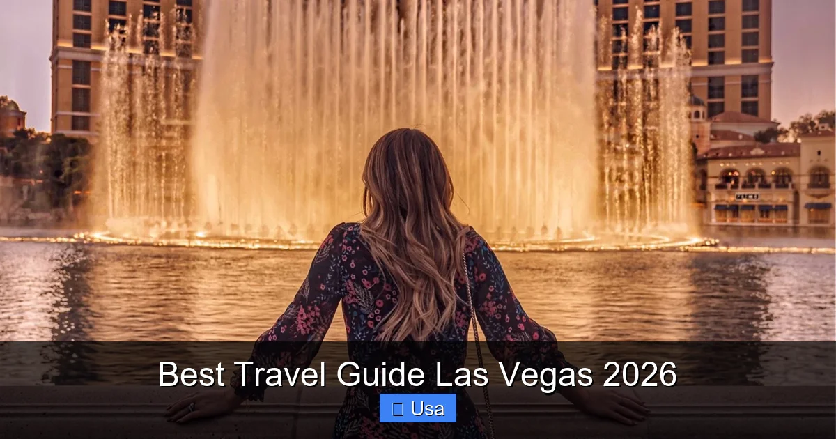 Best Travel Guide Las Vegas 2026