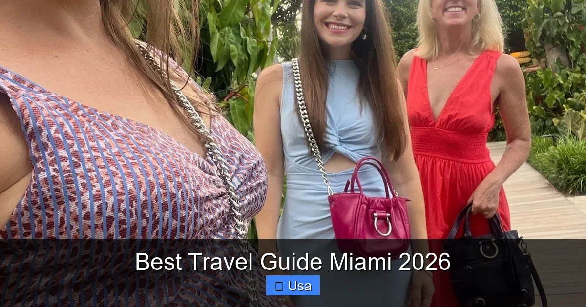 Best Travel Guide Miami 2026