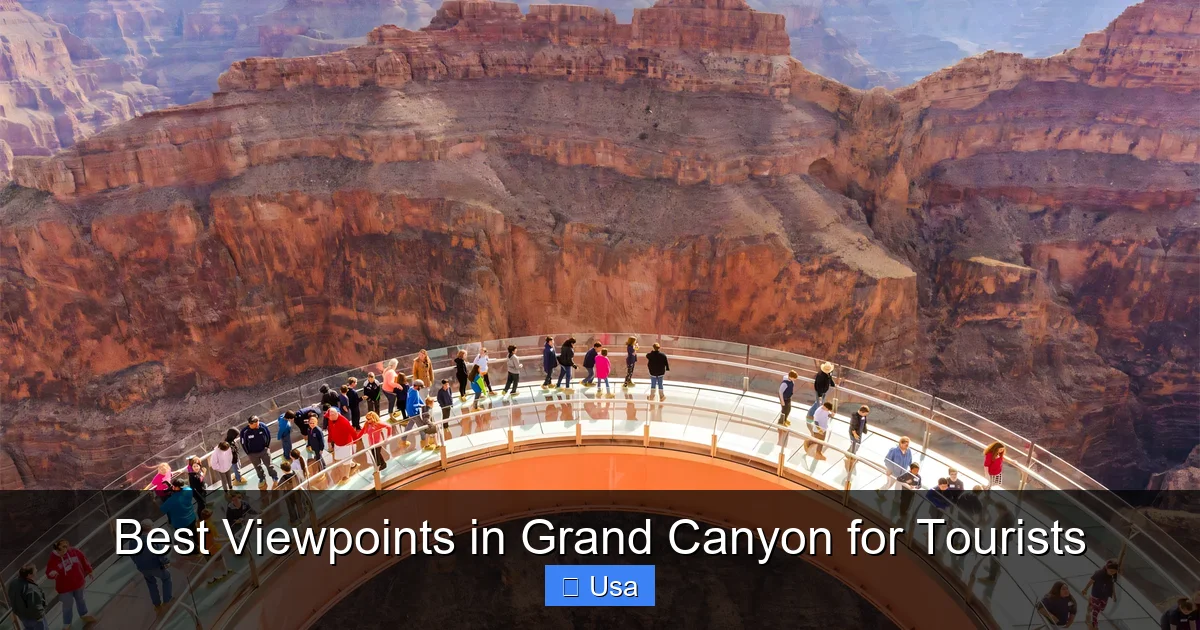 Best Viewpoints in Grand Canyon for Tourists