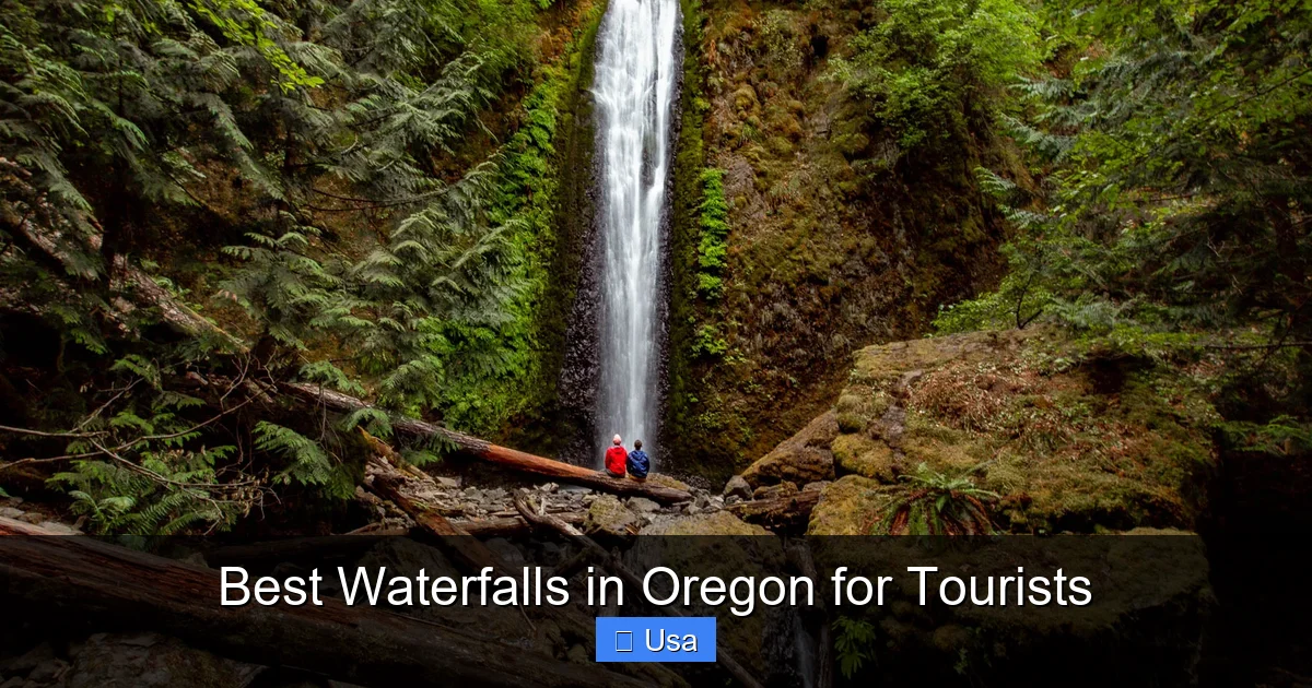 Best Waterfalls in Oregon for Tourists
