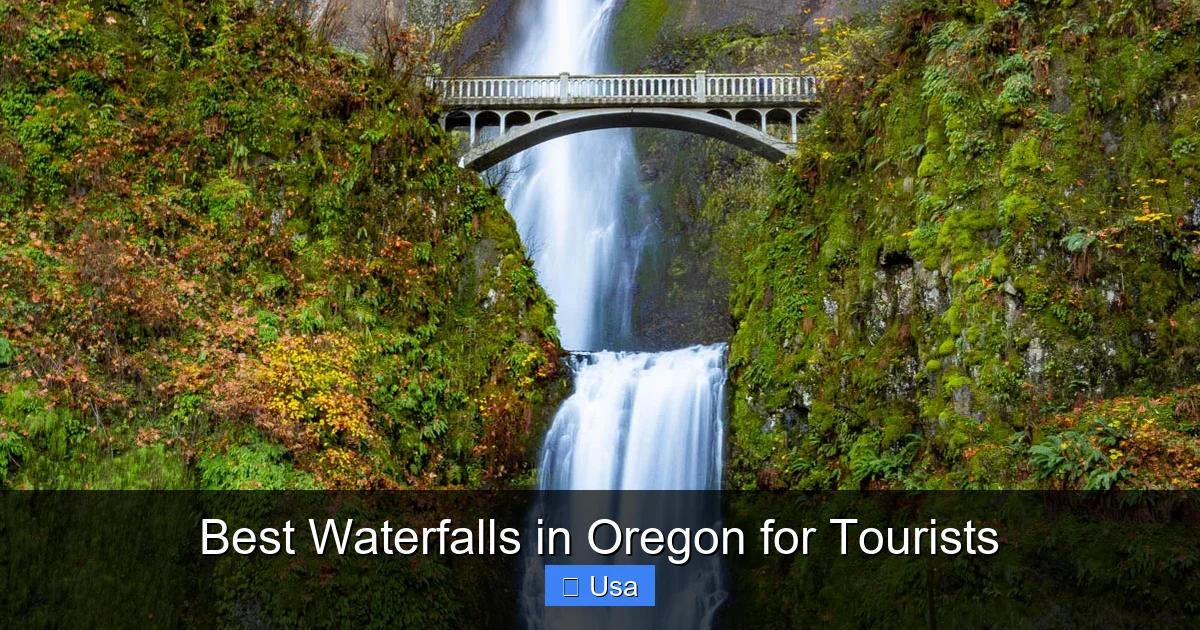 Best Waterfalls in Oregon for Tourists