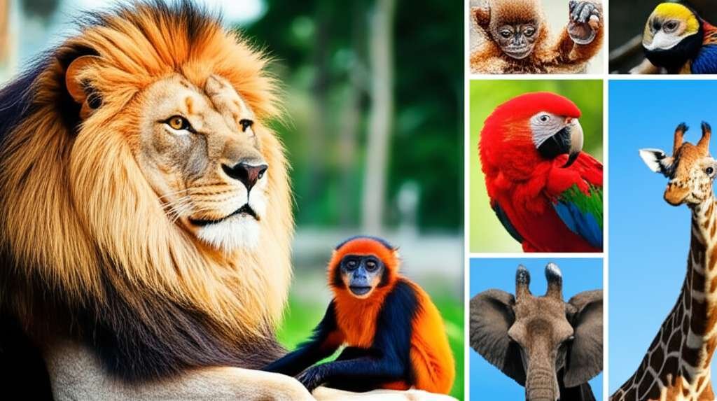 Generate a high-quality, relevant image prompt for an article about: 10 Zoos Near Brandon: Amazing E