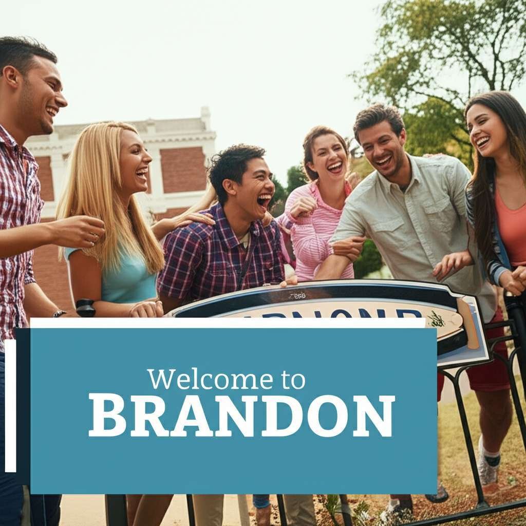 Generate a high-quality, relevant image prompt for an article about: 15 Free Things To Do In Brandon