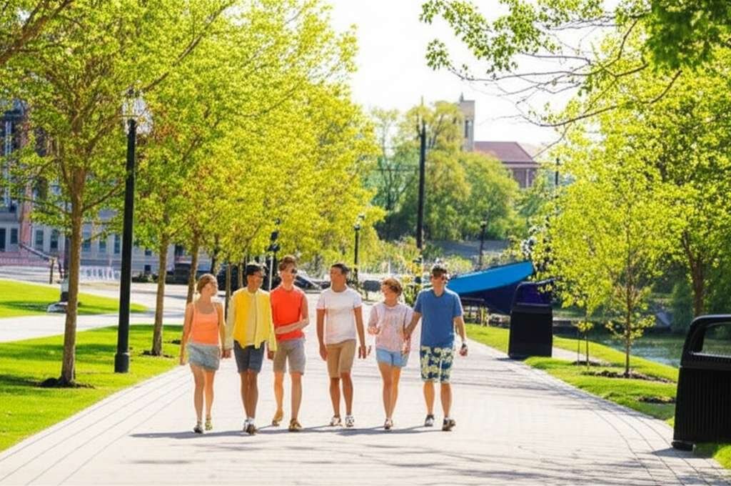 Generate a high-quality, relevant image prompt for an article about: 10 Attractions in Brantford: Un