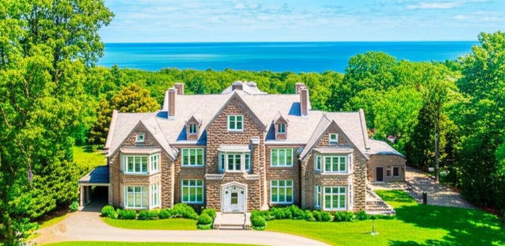 Generate a high-quality, relevant image prompt for an article about: 10 Historic Sites in Mississaug