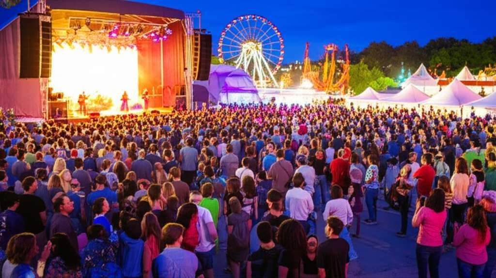 Generate a high-quality, relevant image prompt for an article about: 7 Festivals in Mississauga: Ama