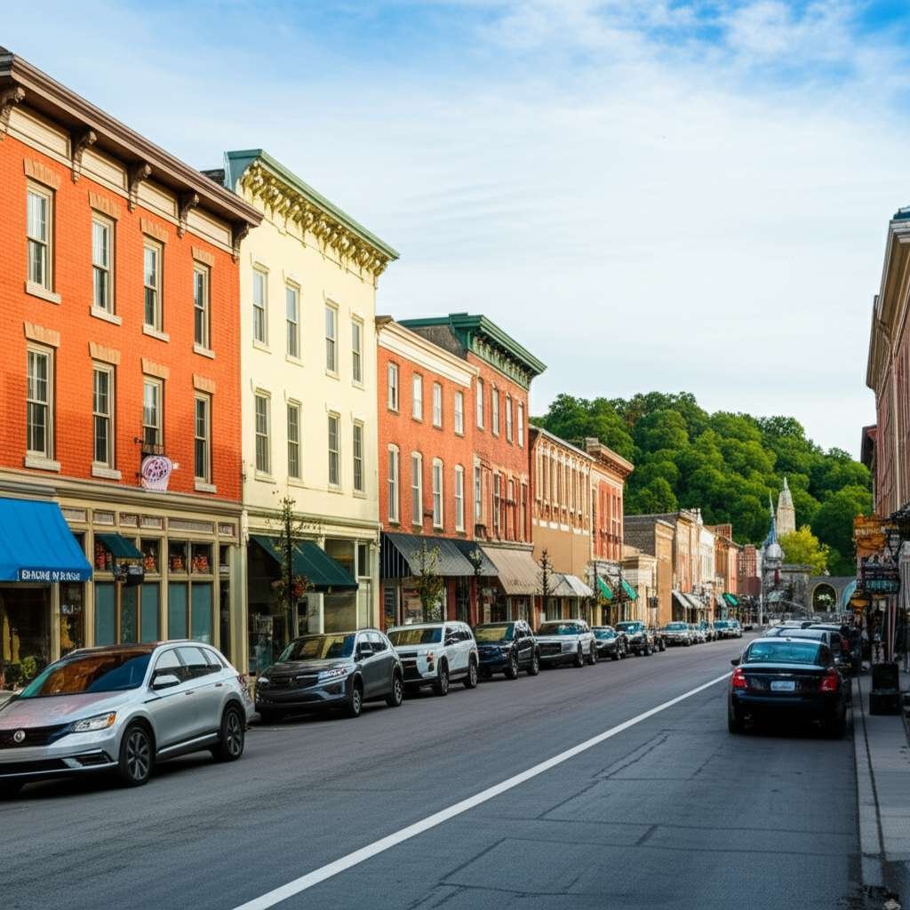 Generate a high-quality, relevant image prompt for an article about: 9 Historic Towns Near Mississau