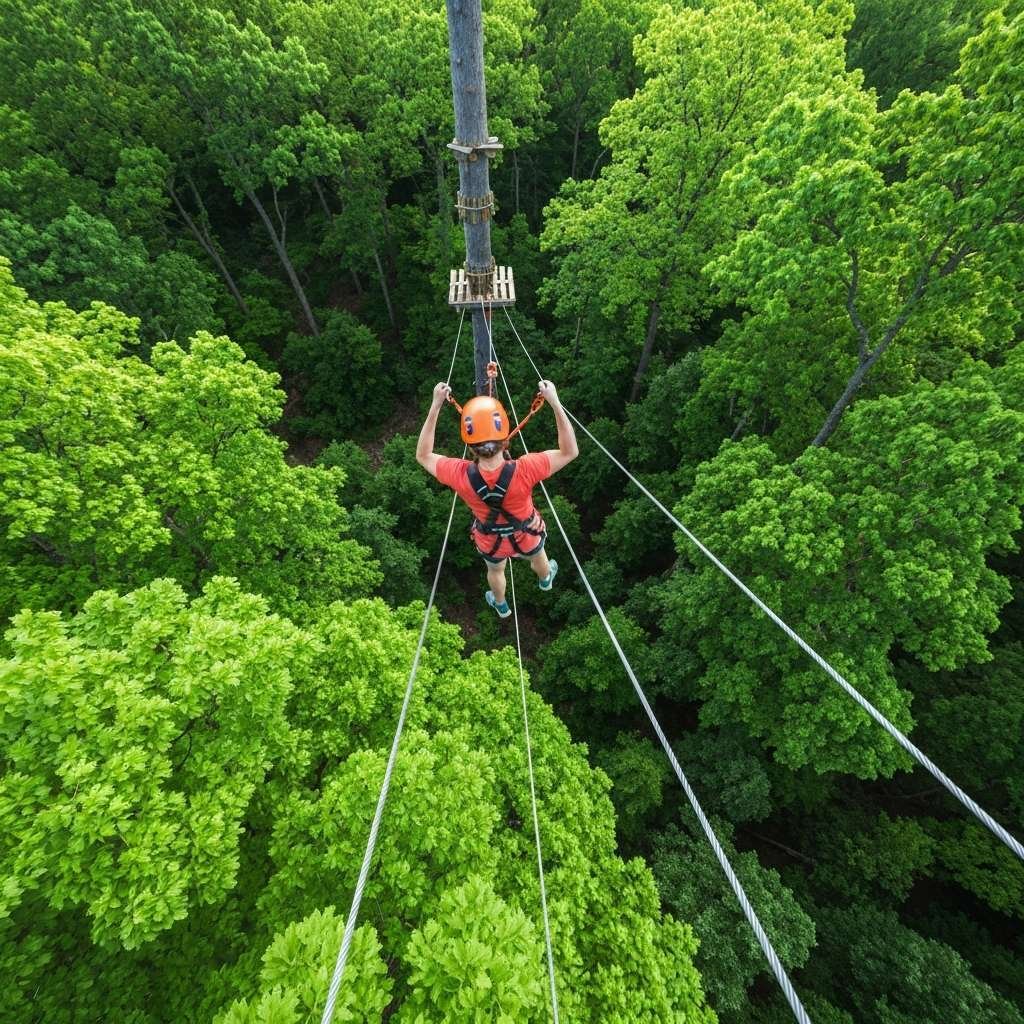 Generate a high-quality, relevant image prompt for an article about: 7 Outdoor Adventures Near Markh