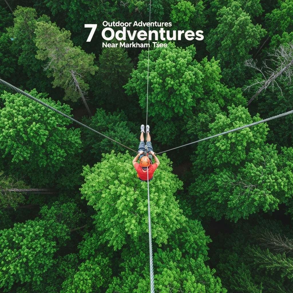 Generate a high-quality, relevant image prompt for an article about: 7 Outdoor Adventures Near Markh