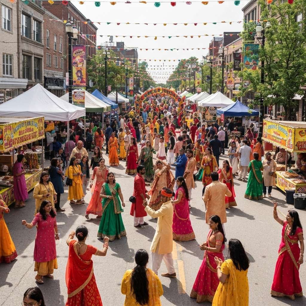 Generate a high-quality, relevant image prompt for an article about: 10 Cultural Festivals In Markha