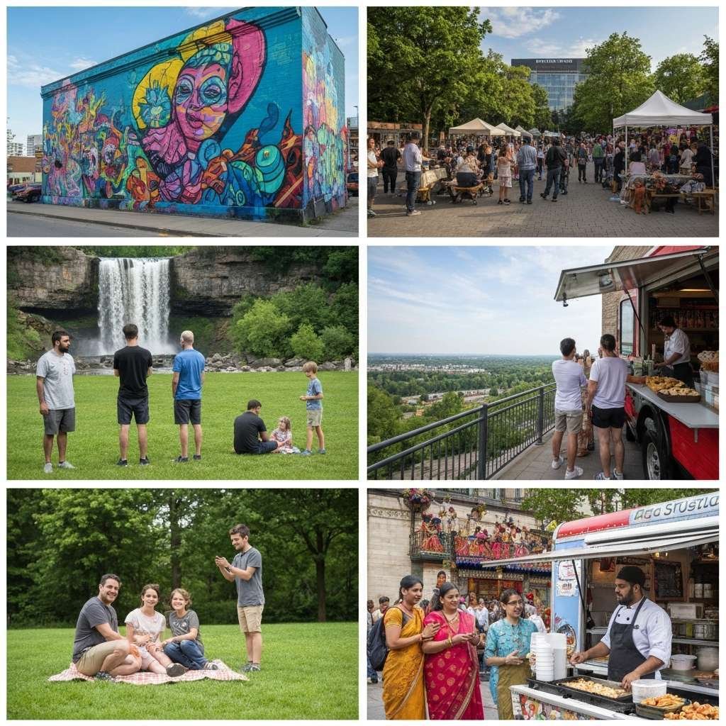 Generate a high-quality, relevant image prompt for an article about: 15 Tourist Spots In Mississauga