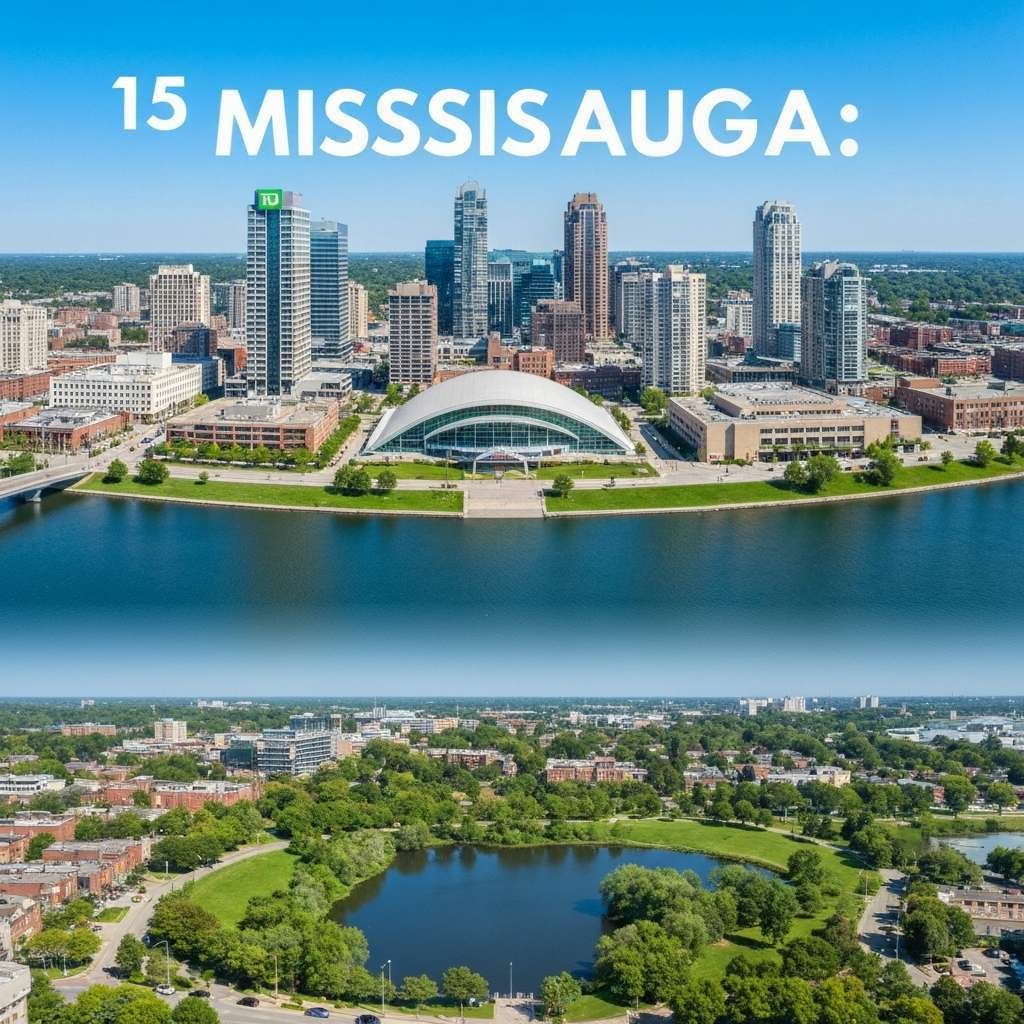 Generate a high-quality, relevant image prompt for an article about: 15 Tourist Spots In Mississauga