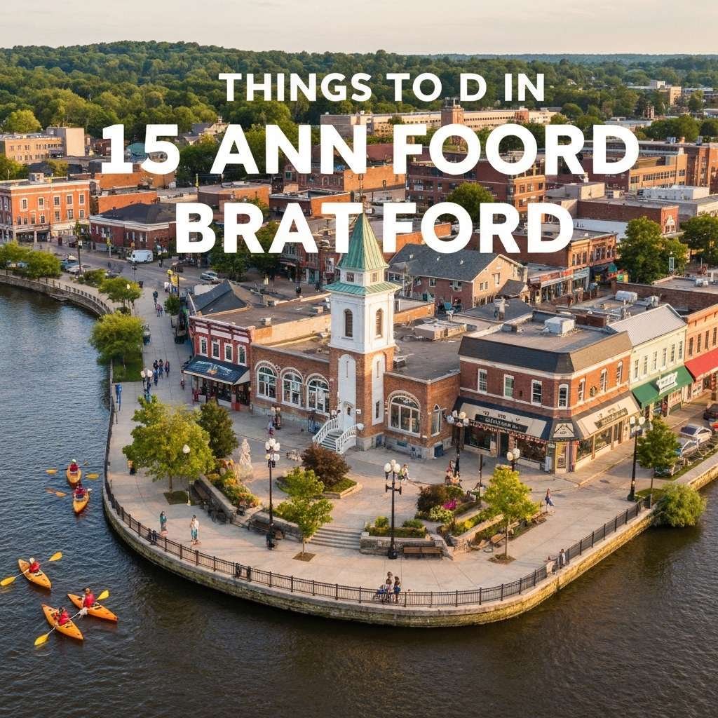Generate a high-quality, relevant image prompt for an article about: 15 Things To Do In Brantford: A
