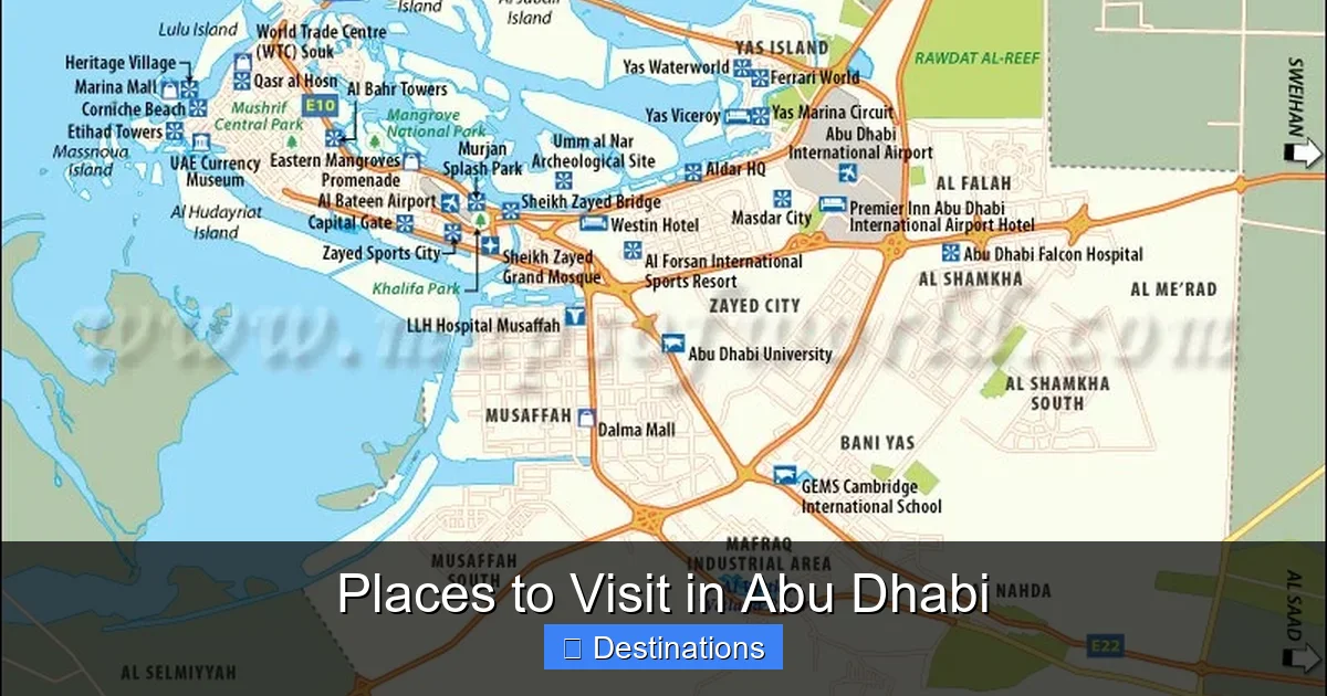Places to Visit in Abu Dhabi