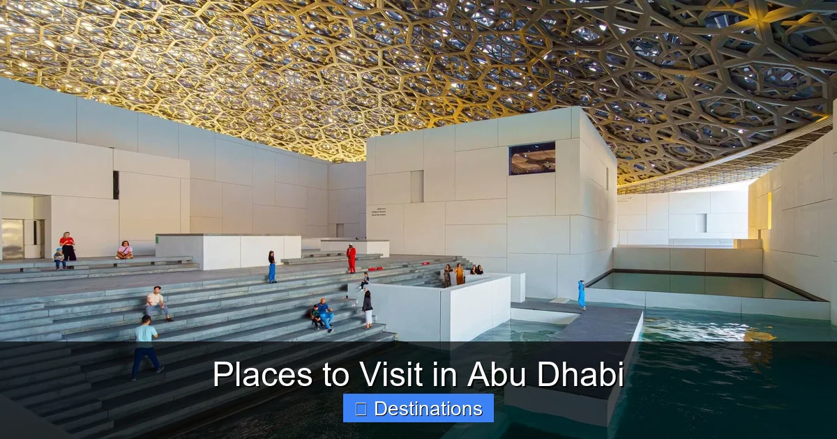 Places to Visit in Abu Dhabi
