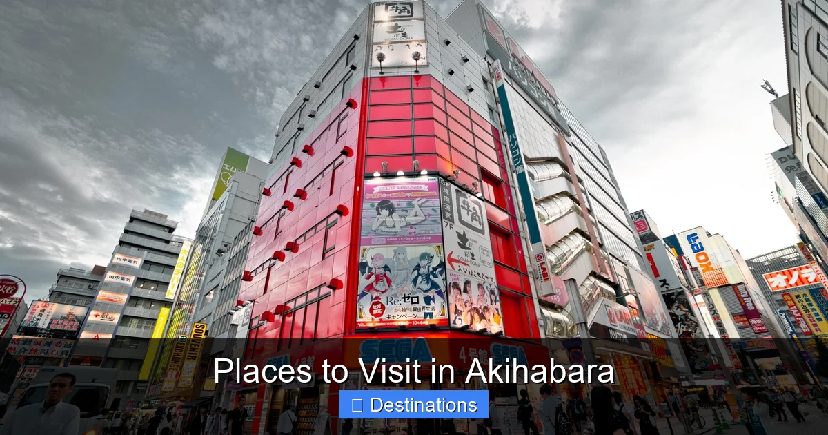 Places to Visit in Akihabara