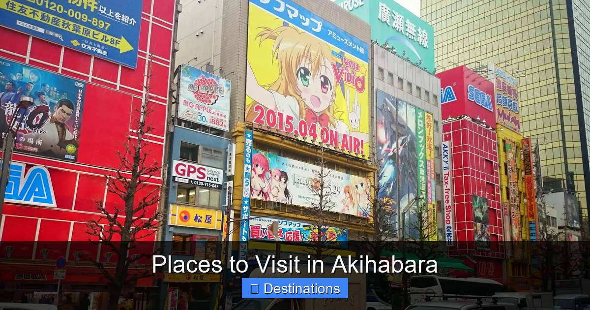Places to Visit in Akihabara