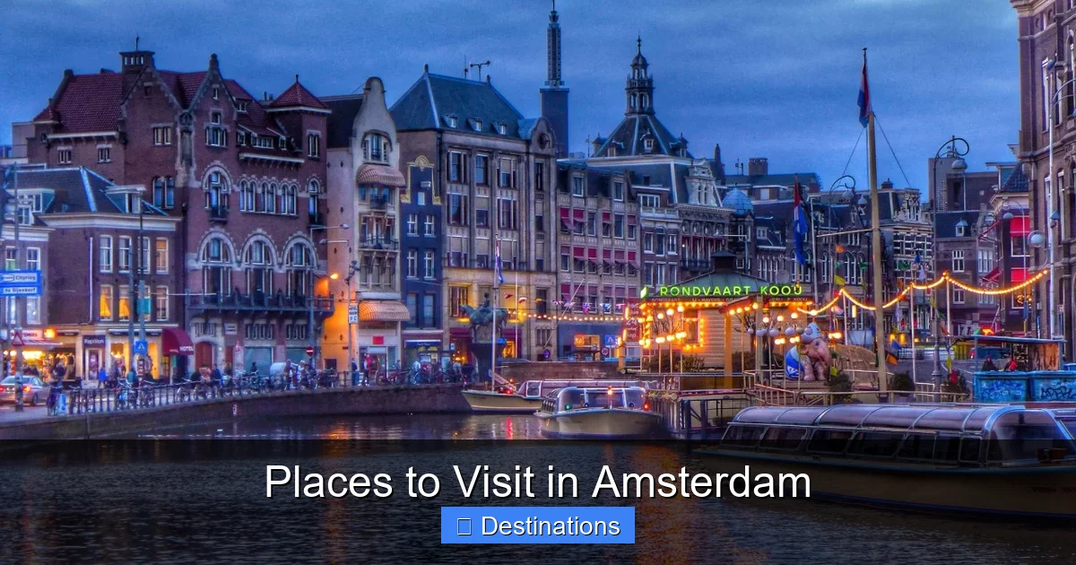 Places to Visit in Amsterdam