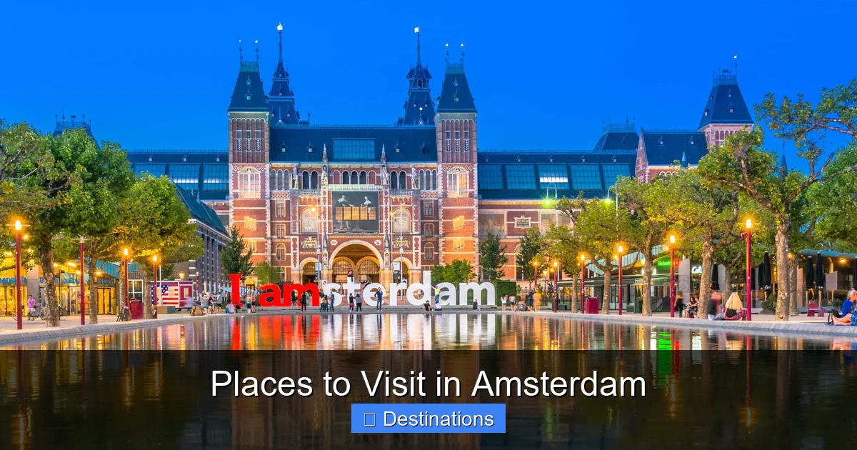 Places to Visit in Amsterdam