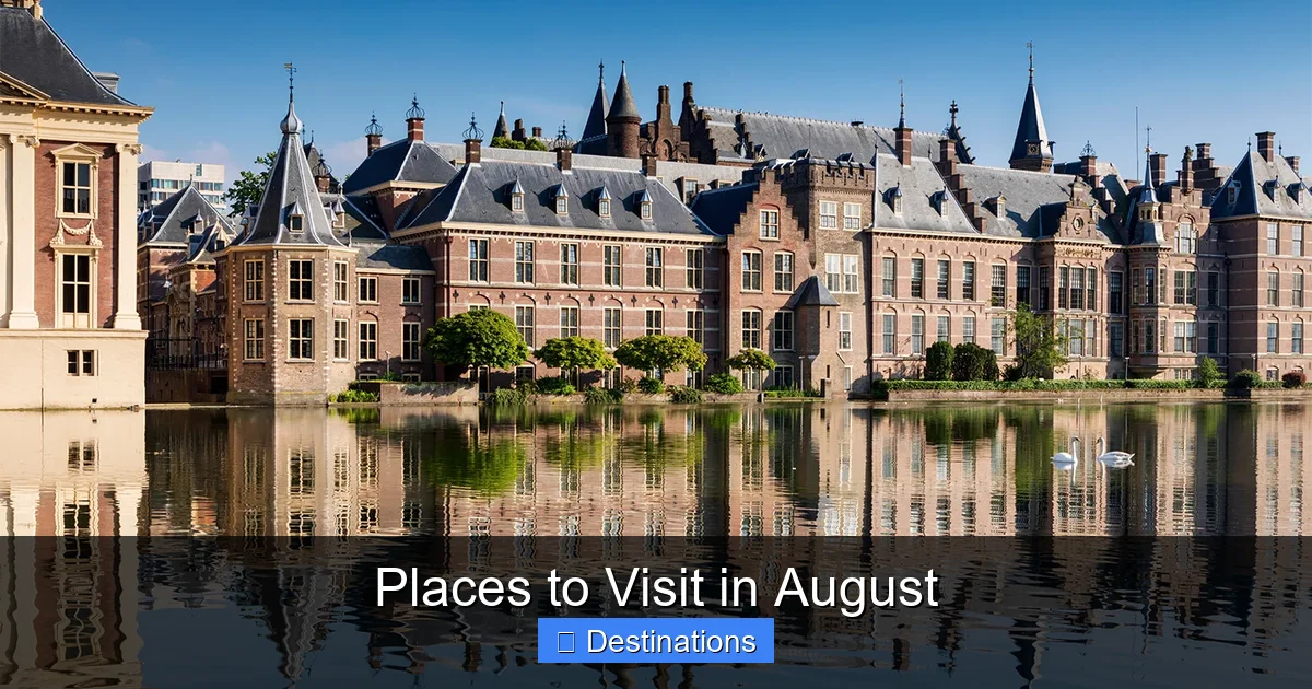 Places to Visit in August