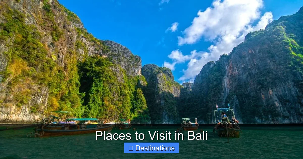Places to Visit in Bali