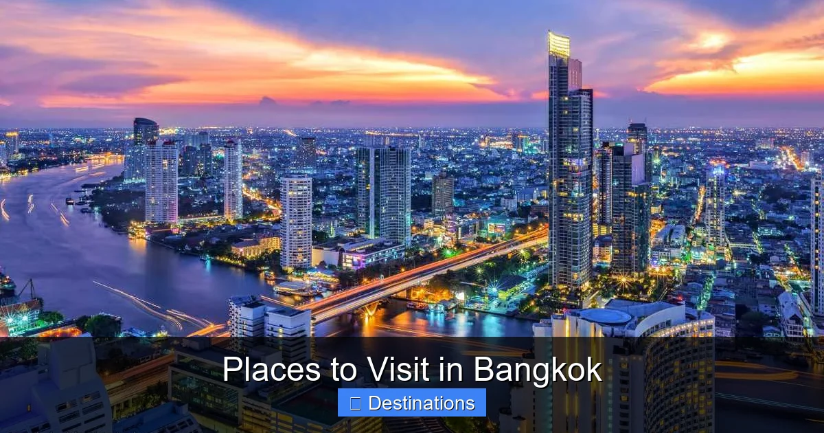 Places to Visit in Bangkok