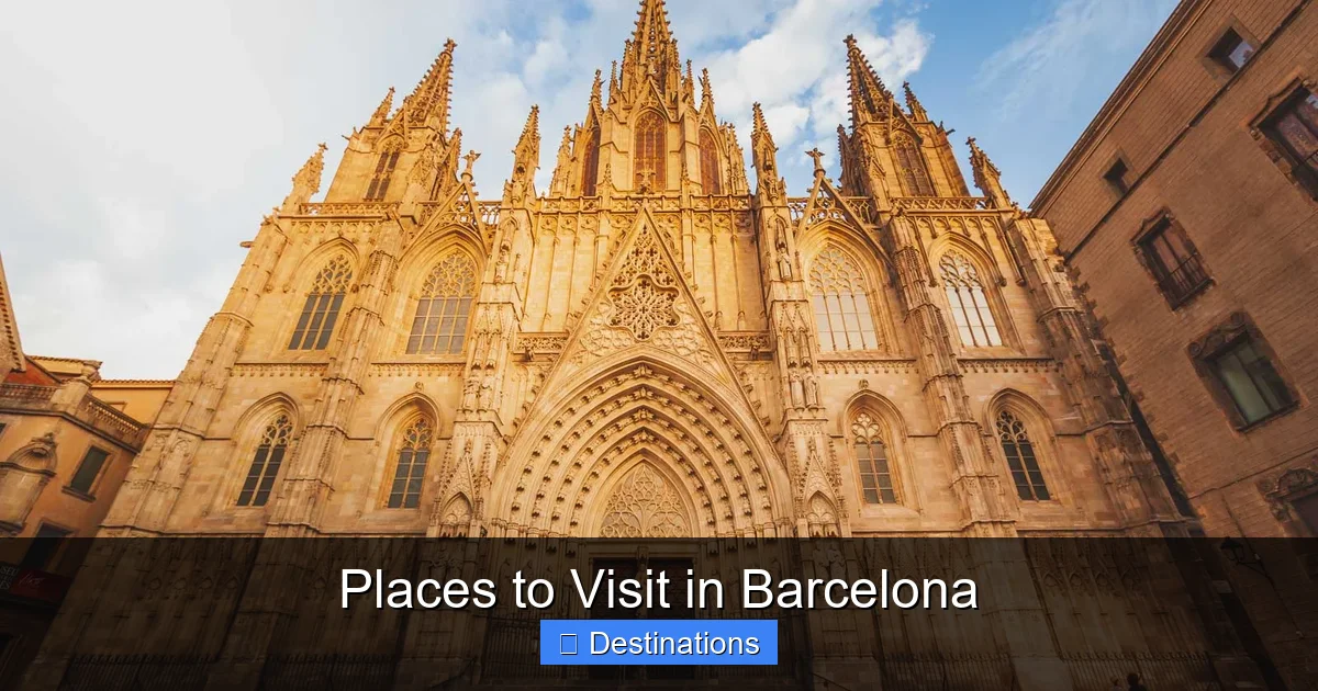 Places to Visit in Barcelona