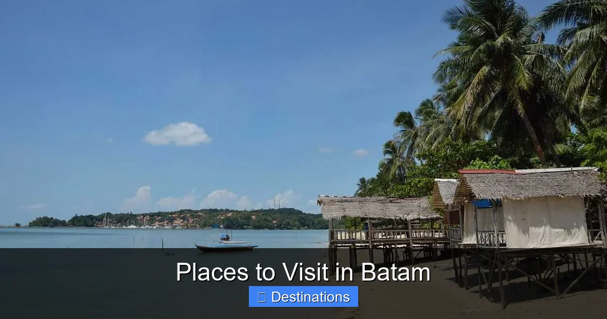 Places to Visit in Batam