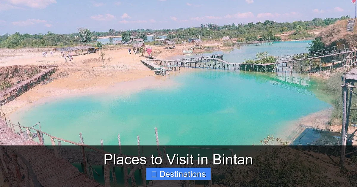 Places to Visit in Bintan