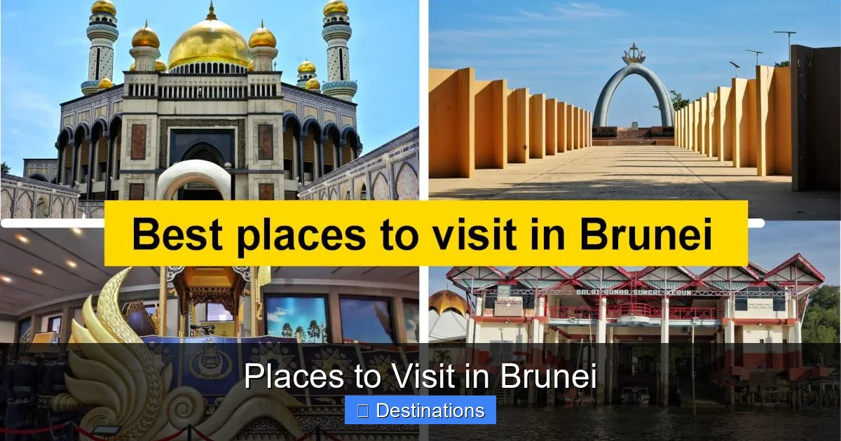 Places to Visit in Brunei