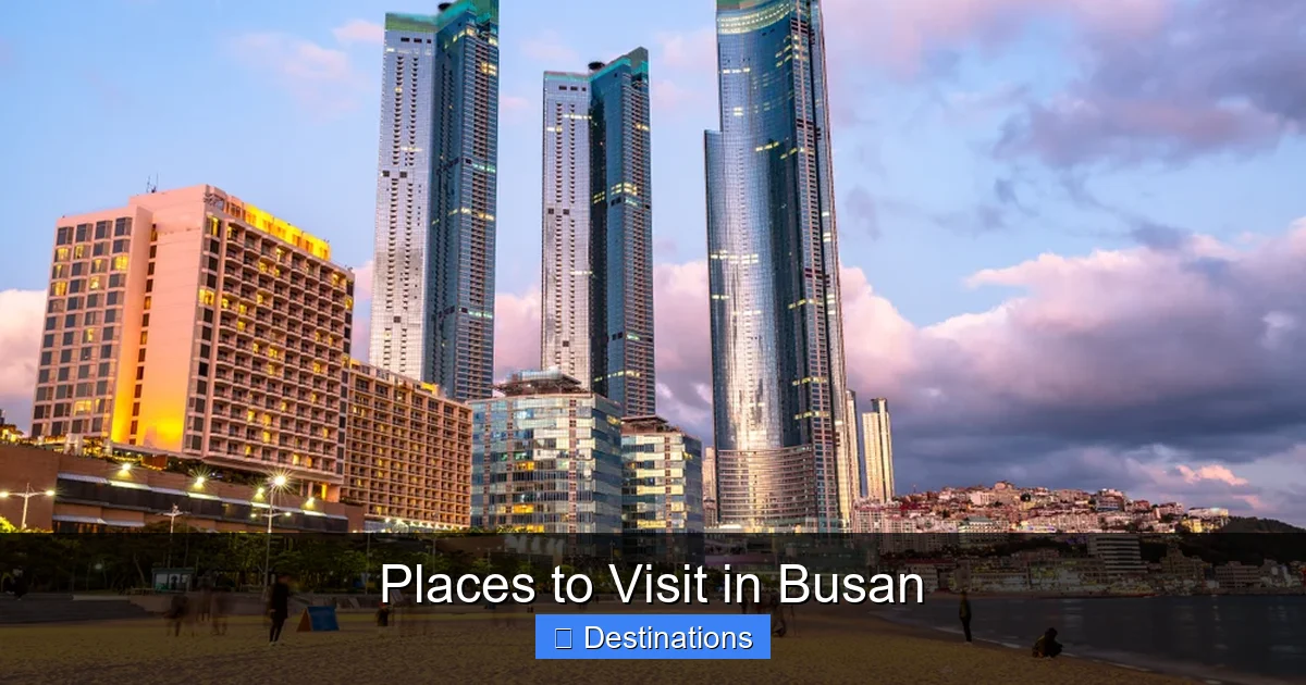 Places to Visit in Busan