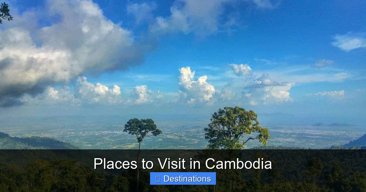 Places to Visit in Cambodia